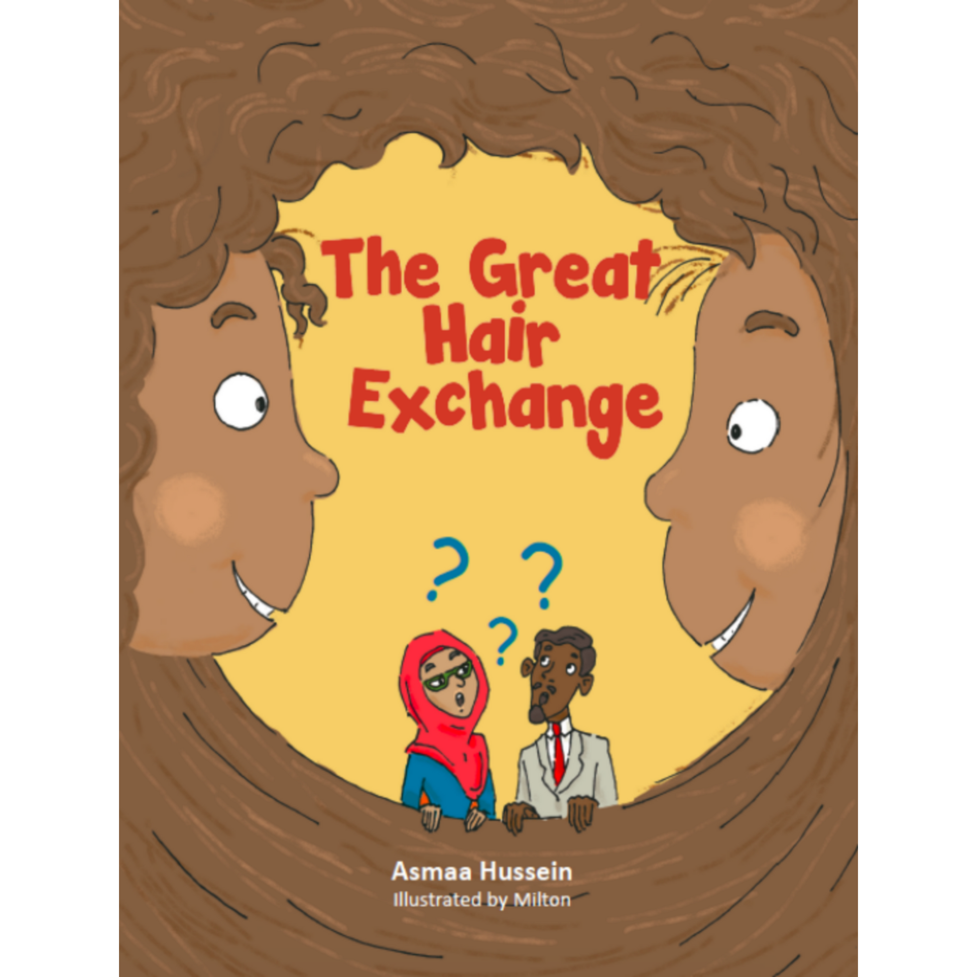 The Great Hair Exchange: Ruqaya's Bookshelf