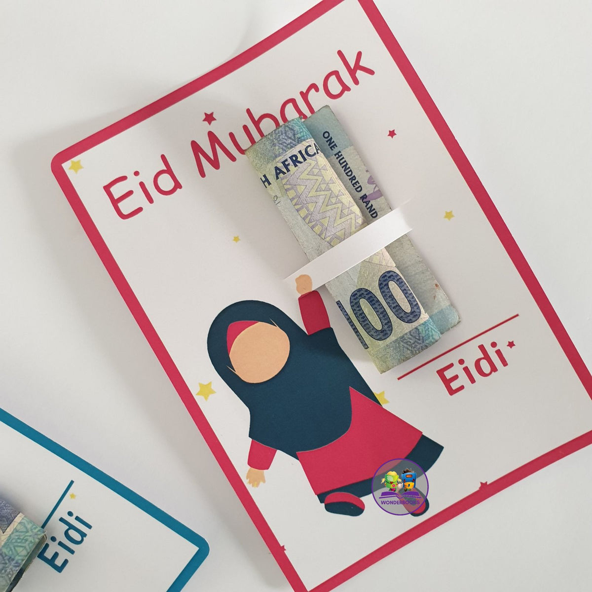 Eid Mubarak Money Holder  Eidi Gift – thenotesender