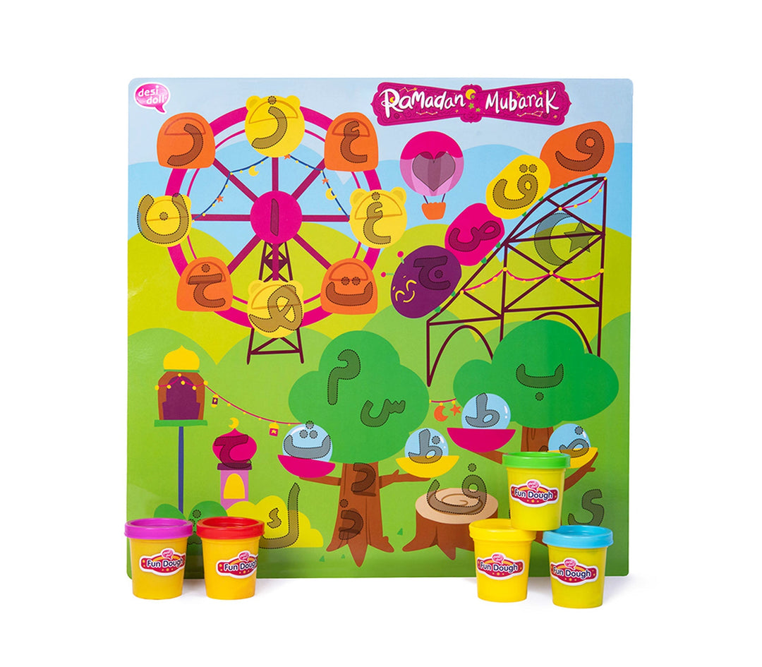 Fun Dough Ramadan Countdown Calendar