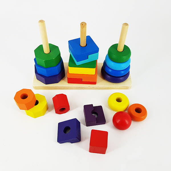 25 Piece Geometric Stacker