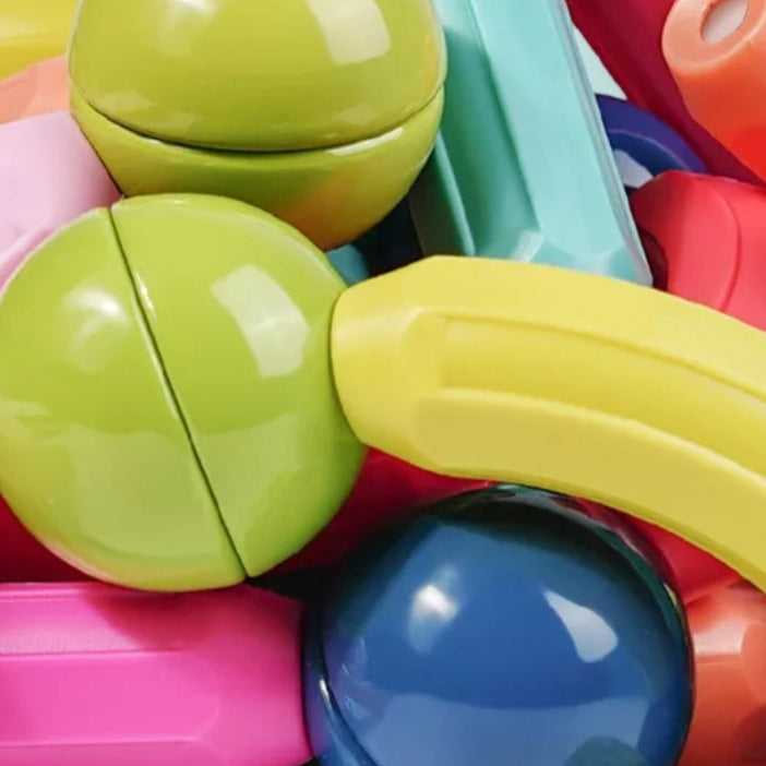 Magnetic Building Sticks: 64 Pcs