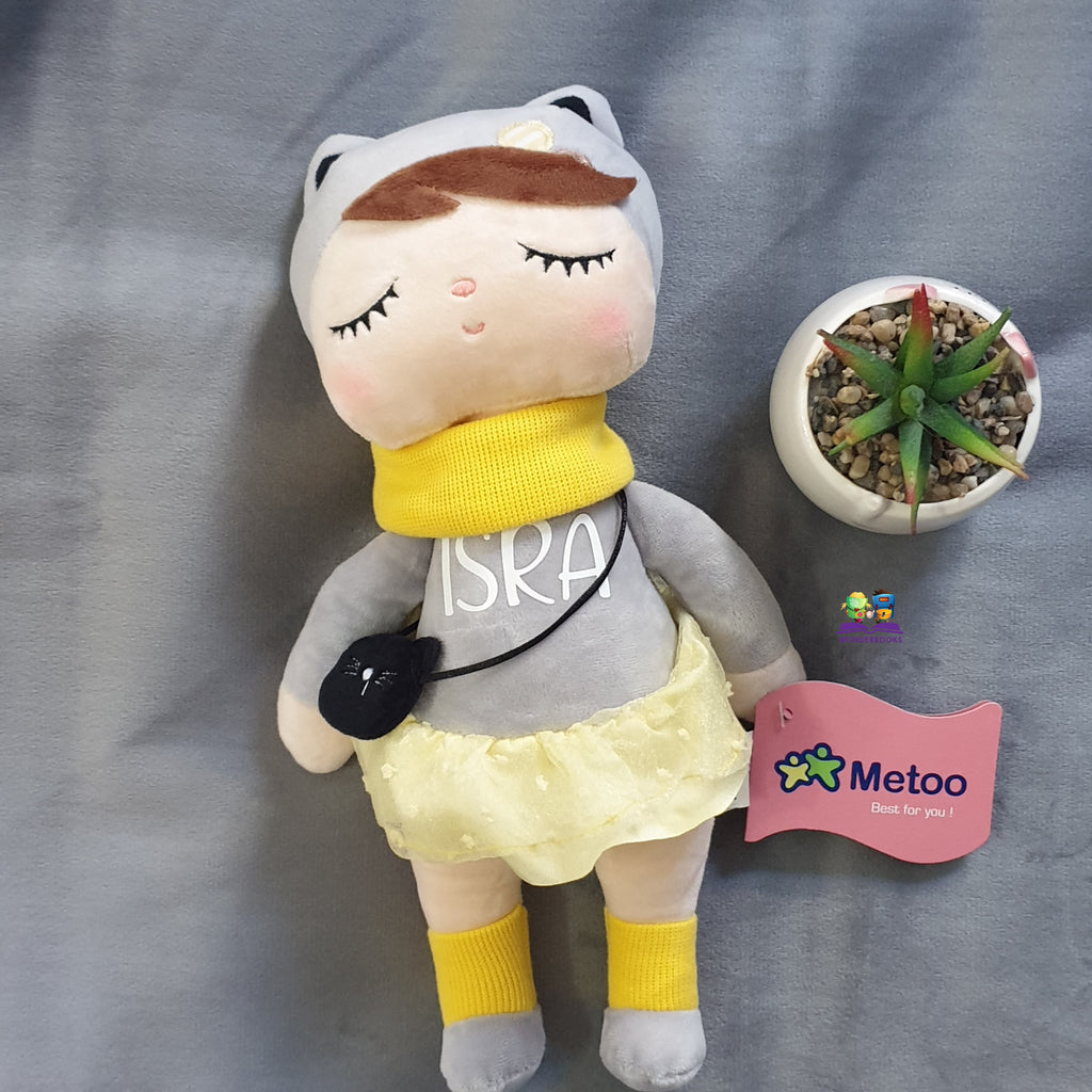 Metoo Soft Plush Doll: Forrest Cat