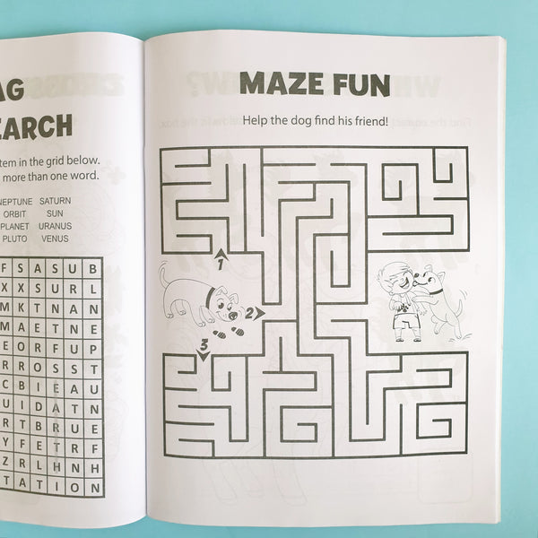 Puzzles and Activity Book