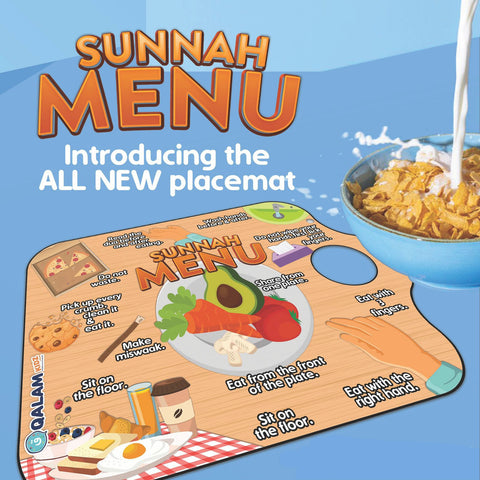 Sunnah Menu: Placemat