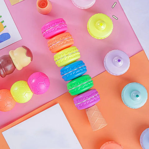 Macaron Highlighters: Brights