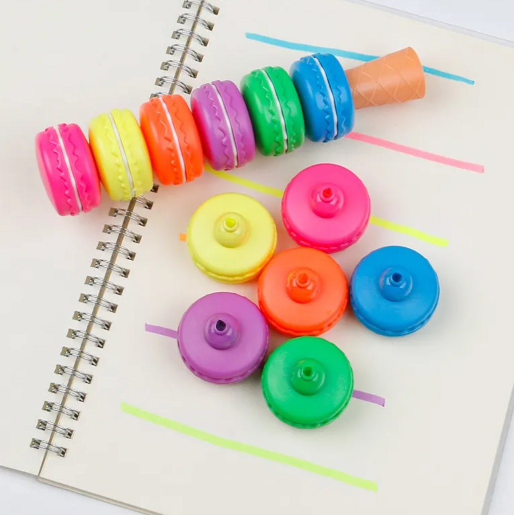 Macaron Highlighters: Brights