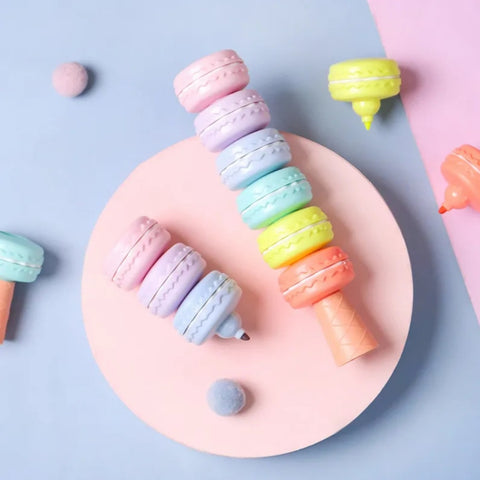Macaron Highlighters: Pastels