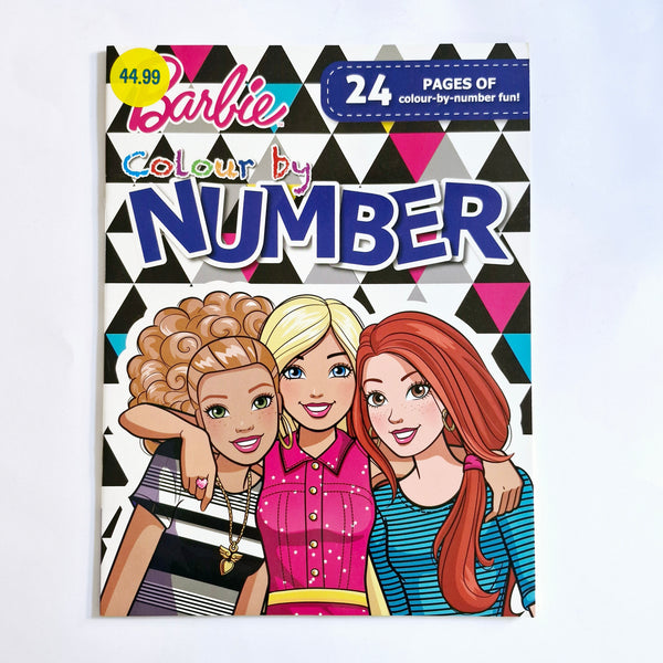 Barbie Colour by Number