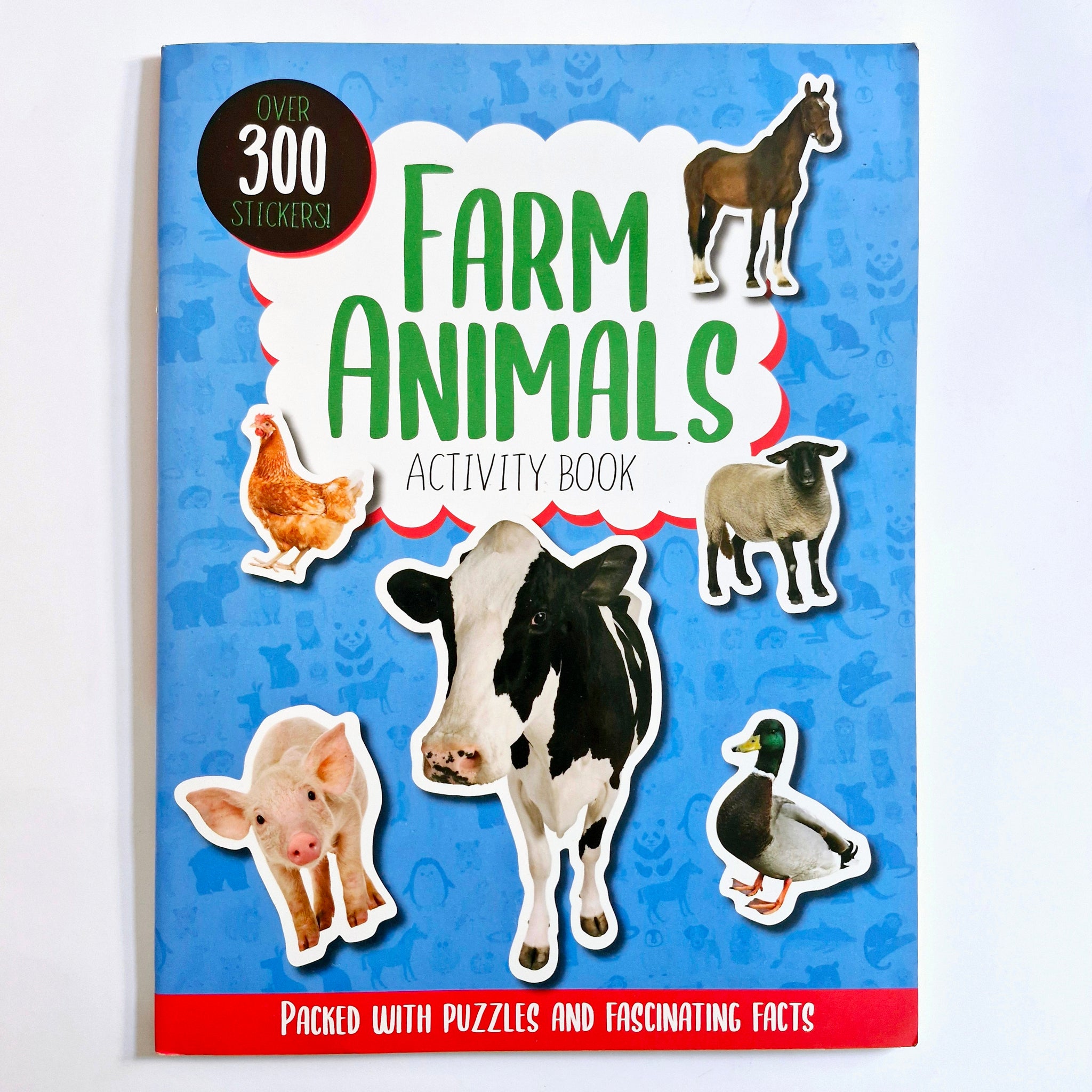 Farm Animals Activity Book: Shop soiled