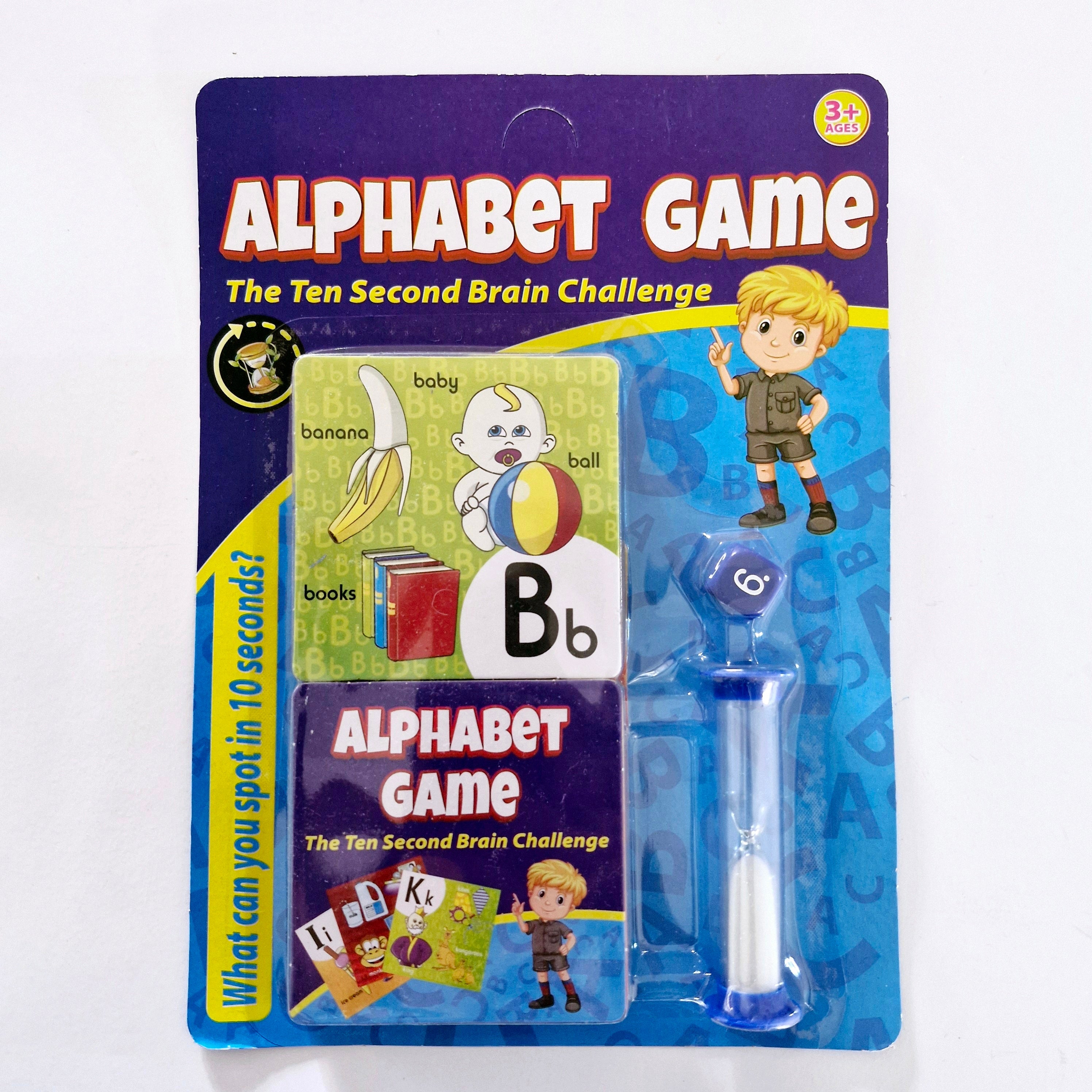 Alphabet Game: The Ten Second Brain Challenge