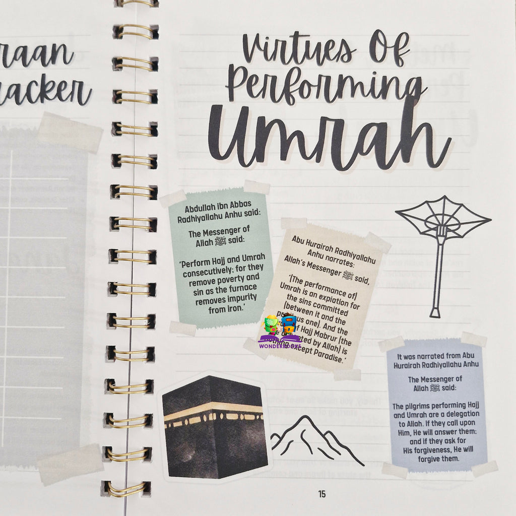 Teen Umrah Journal: A Guide to the Haramain and performing Umrah