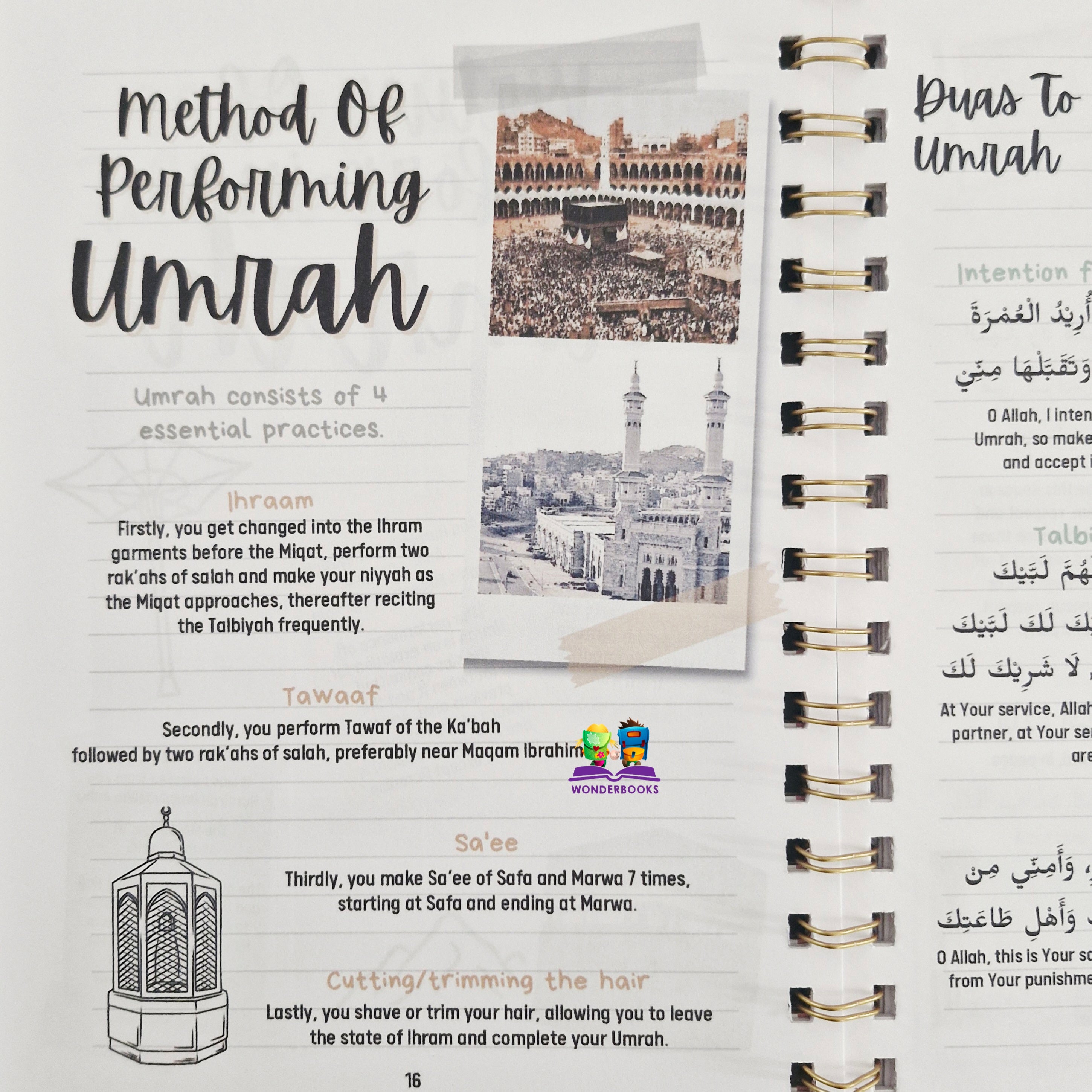 Teen Umrah Journal: A Guide to the Haramain and performing Umrah