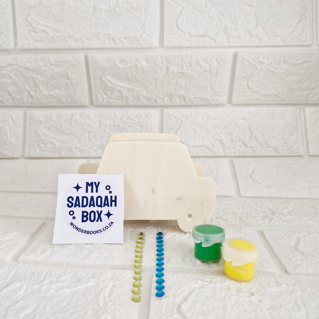 My Sadaqah Box Craft: Car