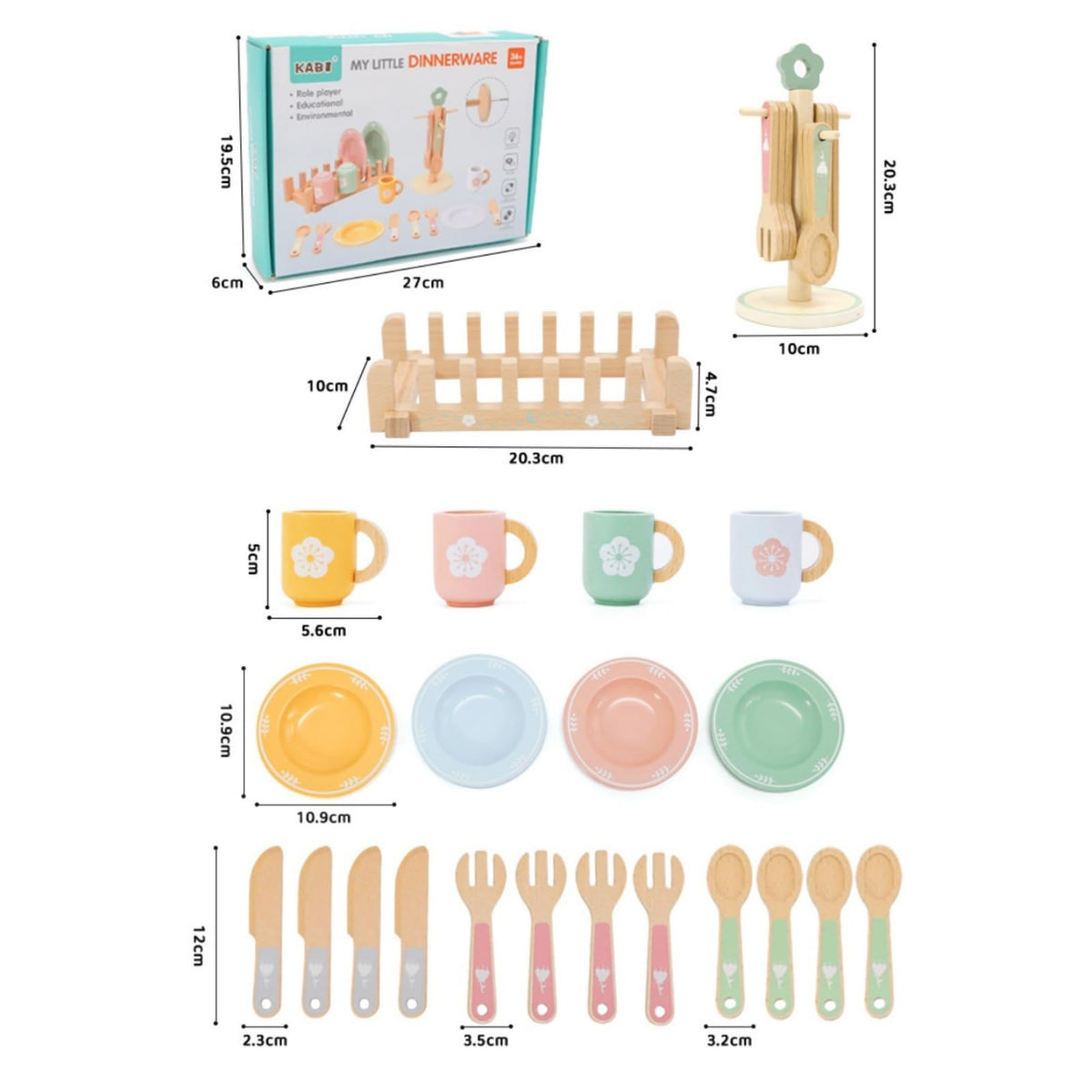 My Little Dinnerware Set