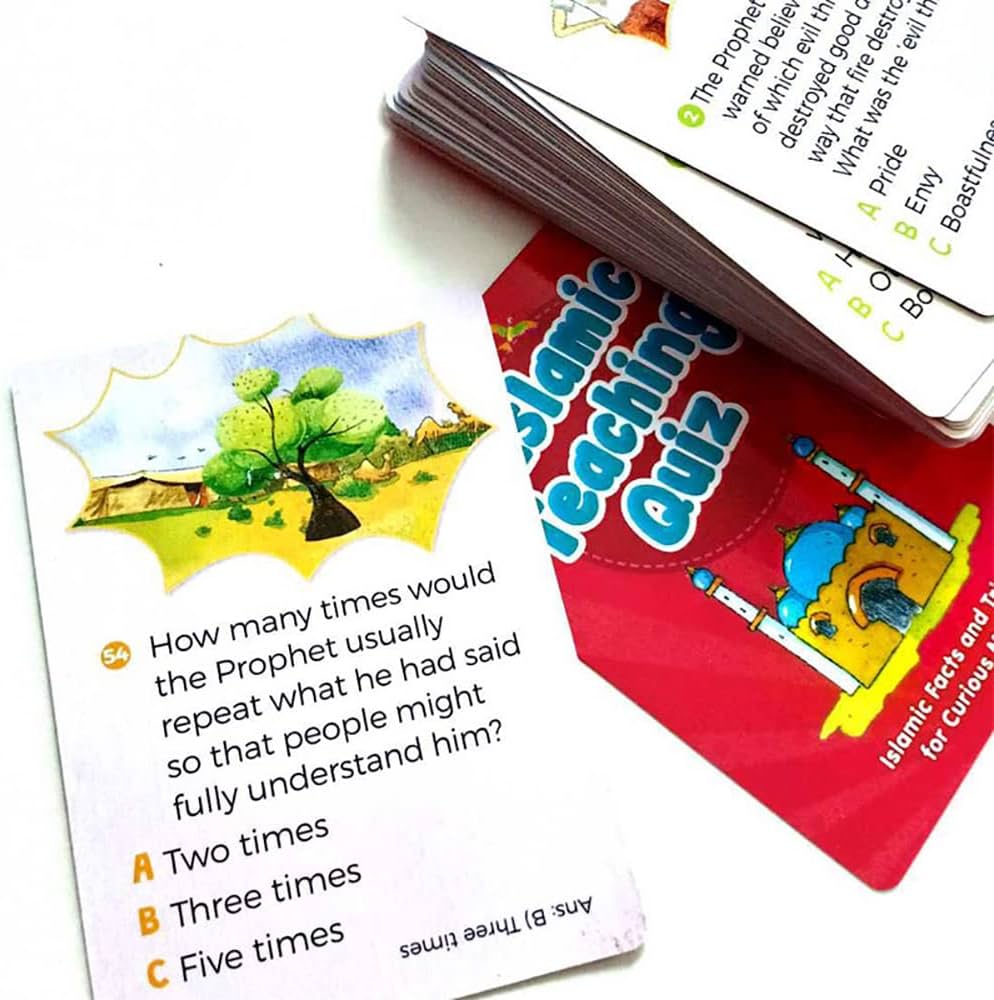 Islamic Teachings Quiz Cards: Facts & Trivia for Curious Minds