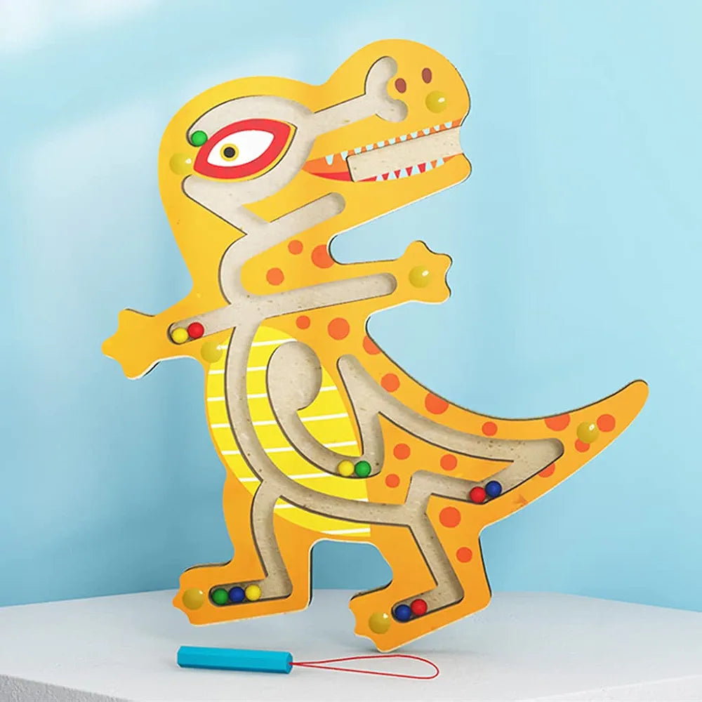 Dinosaur Magnetic Maze