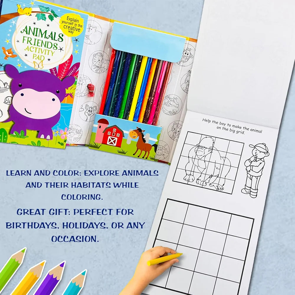 Animals Travel Art Kit