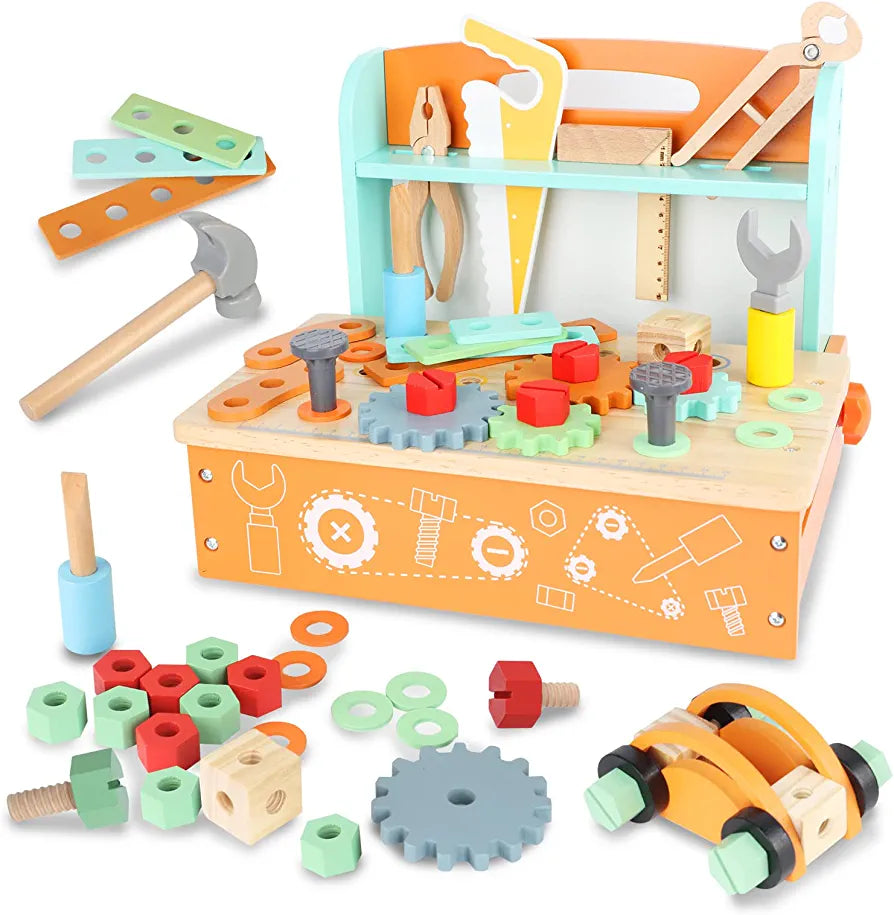 57 Piece Folding Tool Bench - shop soiled box