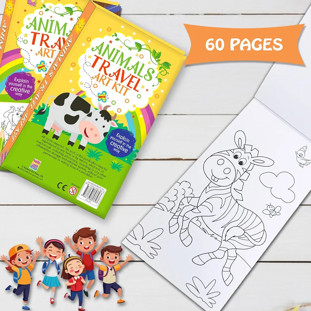 Animals Travel Art Kit