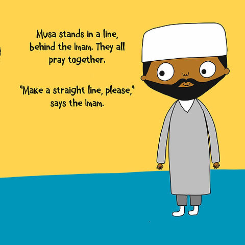 Musa & Friends Go to the Masjid: Board Book