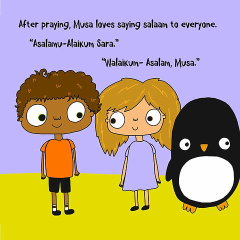 Musa & Friends Go to the Masjid: Board Book