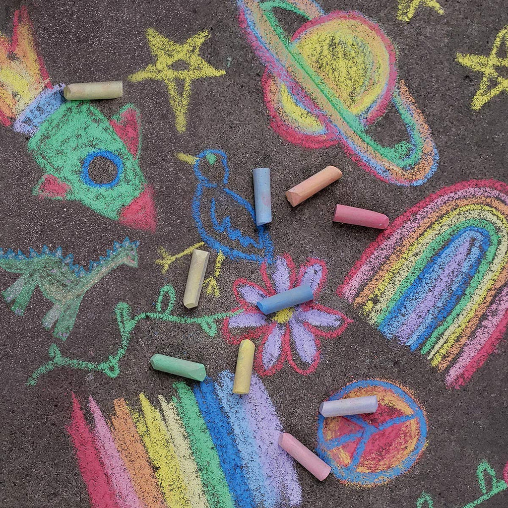Jumbo Sideway Chalk: Set of 6