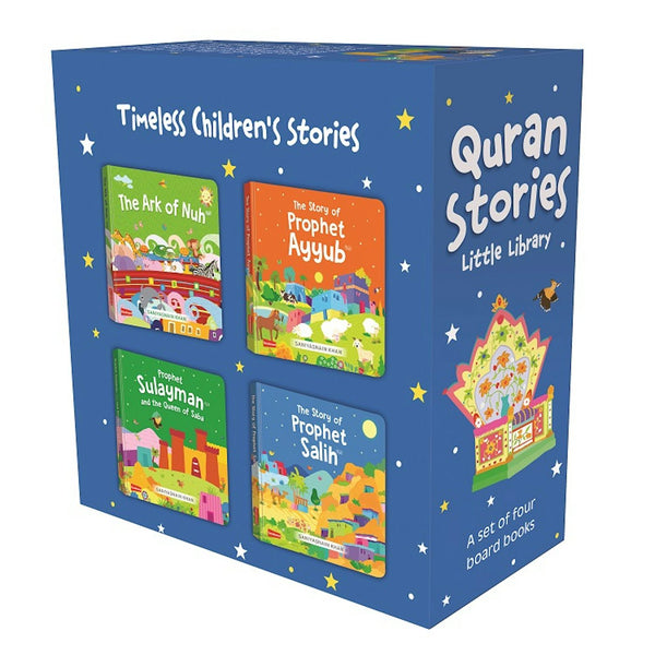 Quran Stories Little Library Volume 1: Set of 4 board books