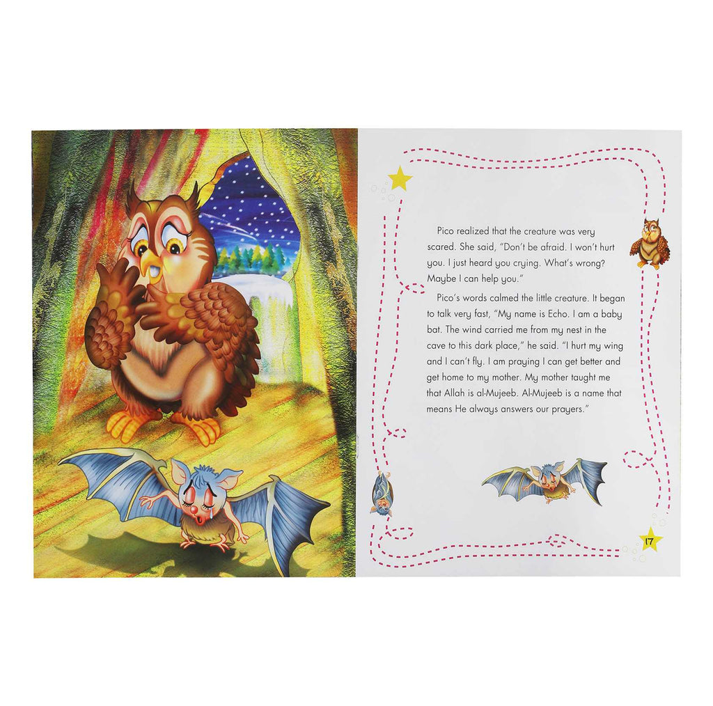 Pico the Owl Learns Allah's Name Al-Mujeeb