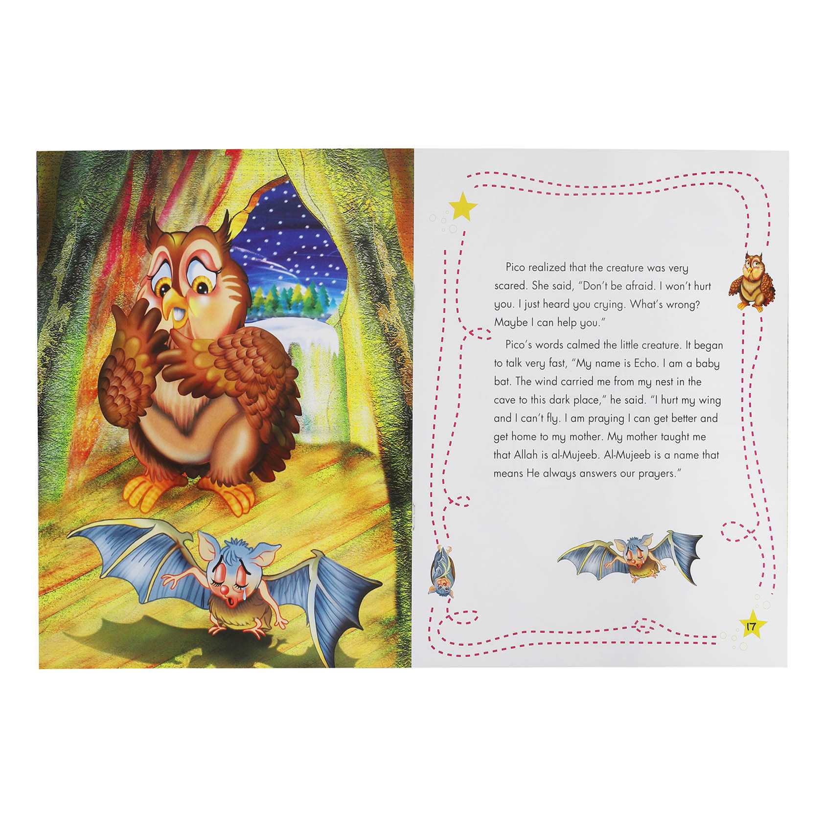 Pico the Owl Learns Allah's Name Al-Mujeeb