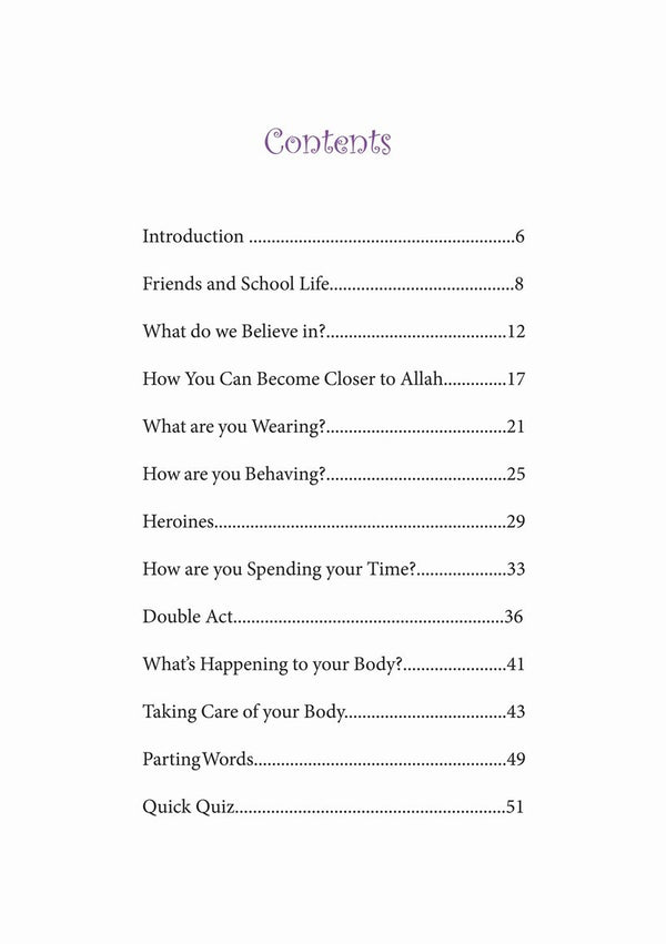 A Muslim Girls Guide to Life's Big Changes