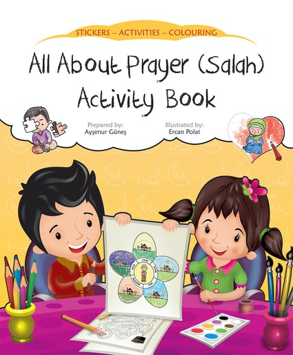 All About Prayer (Salah) Fun Sticker Activity Book