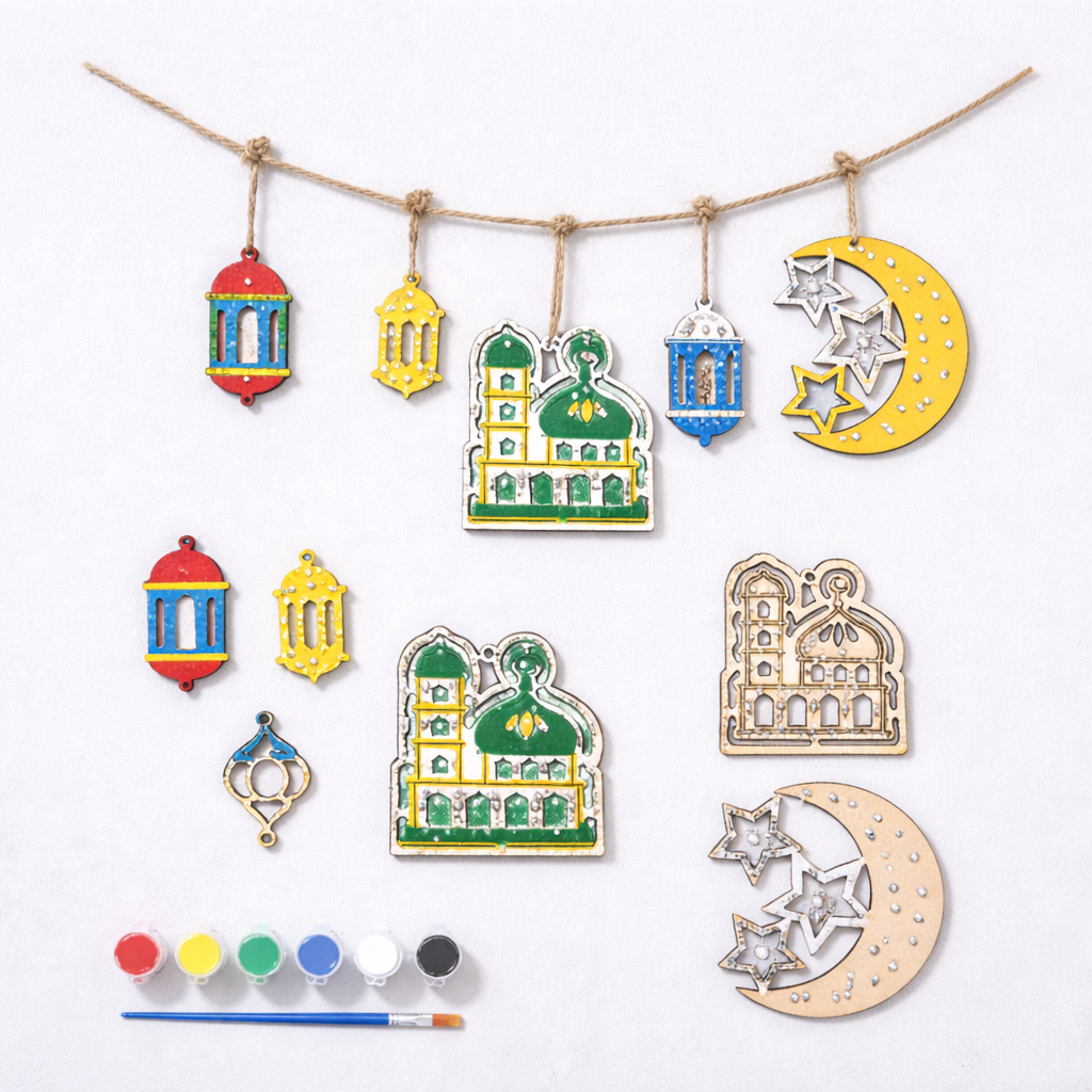 DIY Ramadaan Deco for Mini Muslims