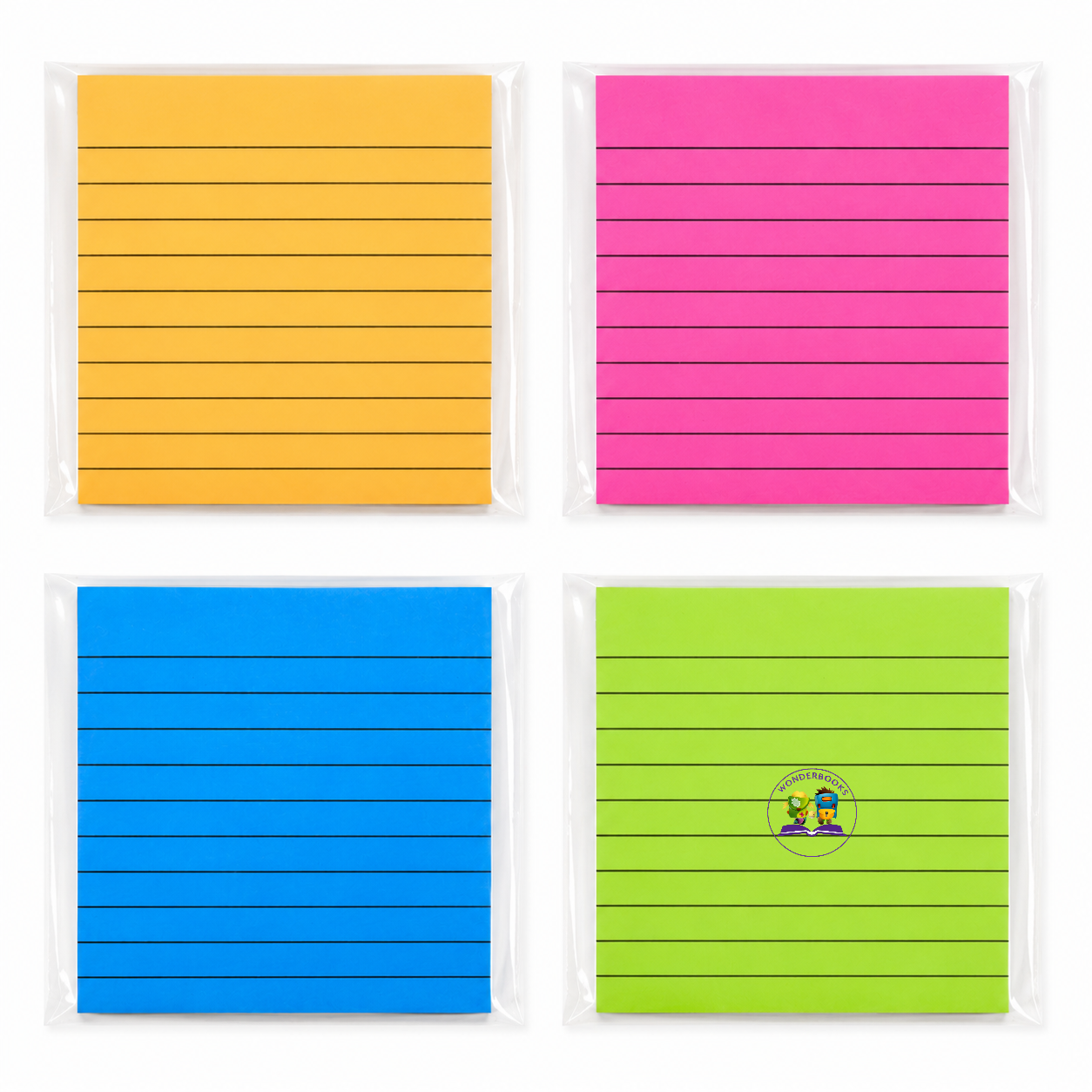 Lined Sticky Note Pad