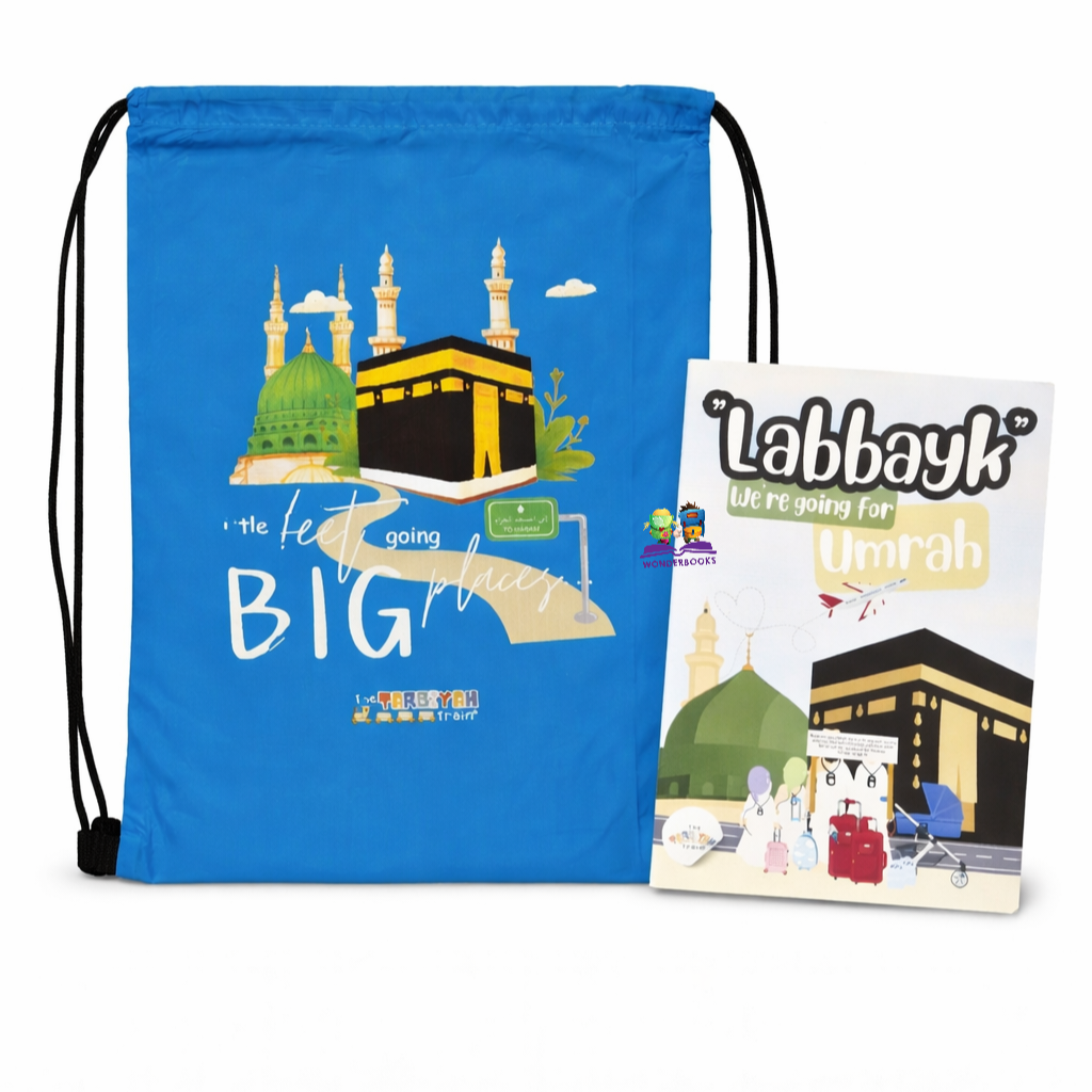 Little feet going to Big places: Kids Umrah Kits