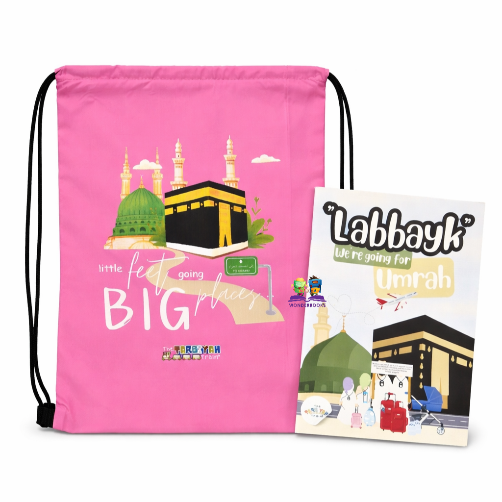 Little feet going to Big places: Kids Umrah Kits