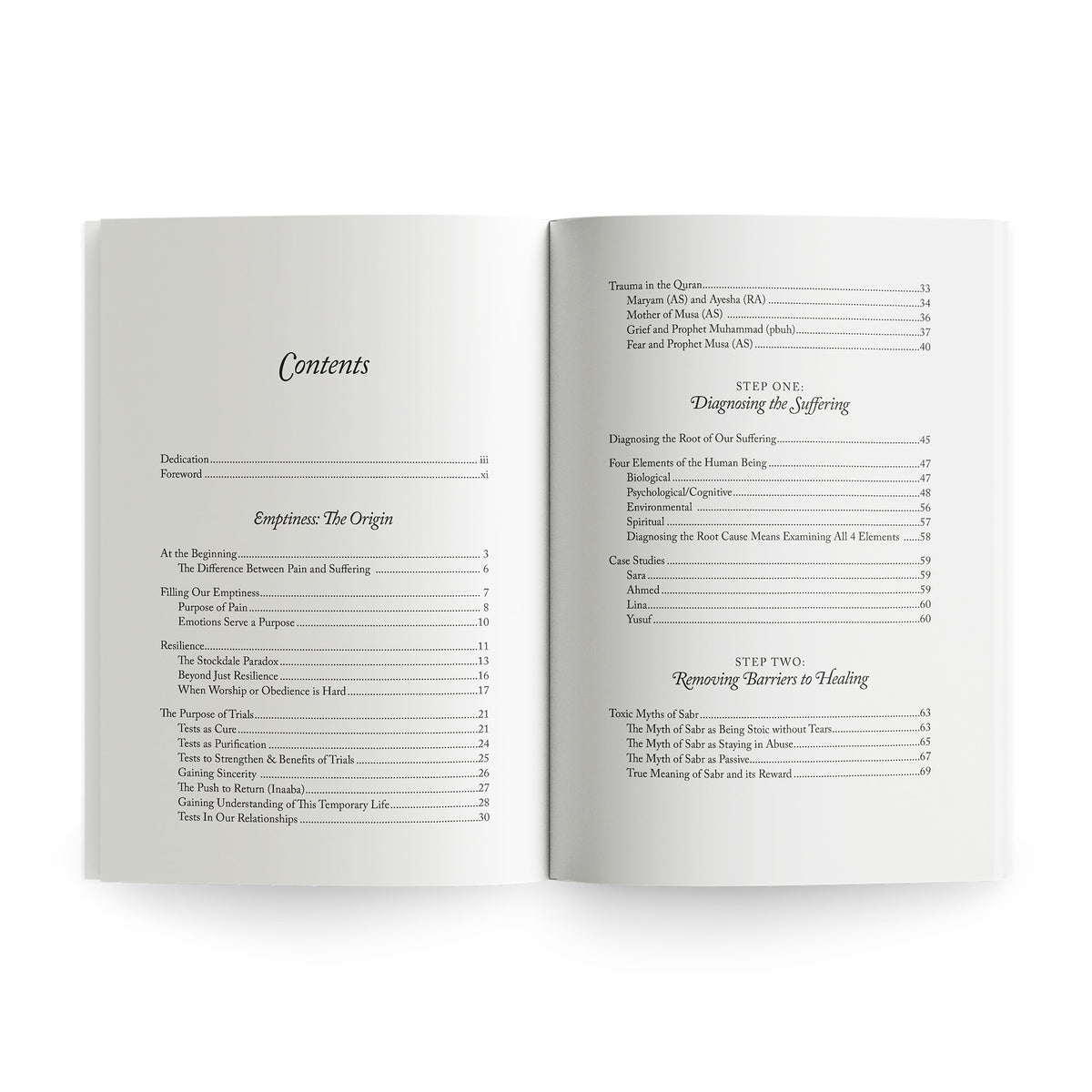 Healing the Emptiness: A Guide to Emotional and Spiritual  Well-being by Yasmin Mogahed