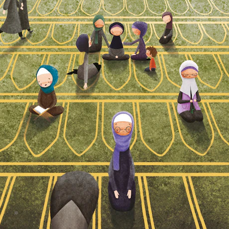 Hamza attends a Janazah