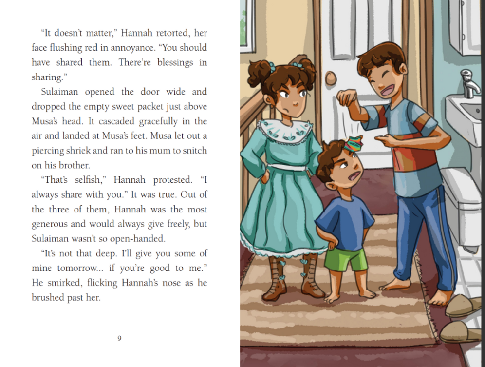 Giving the Best of What You Have:
Sulaiman learns the blessing of Giving