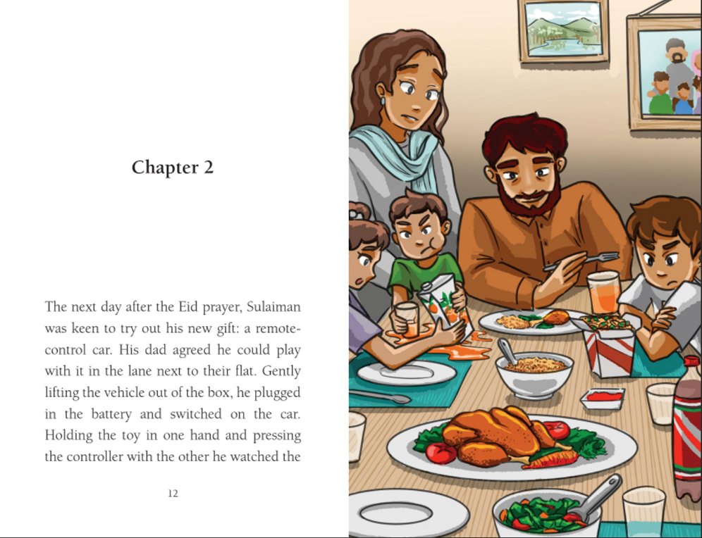 Giving the Best of What You Have:
Sulaiman learns the blessing of Giving