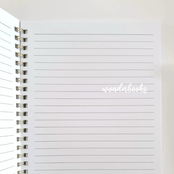 Personalised Spiral Notebooks - PEN NOT INCLUDED