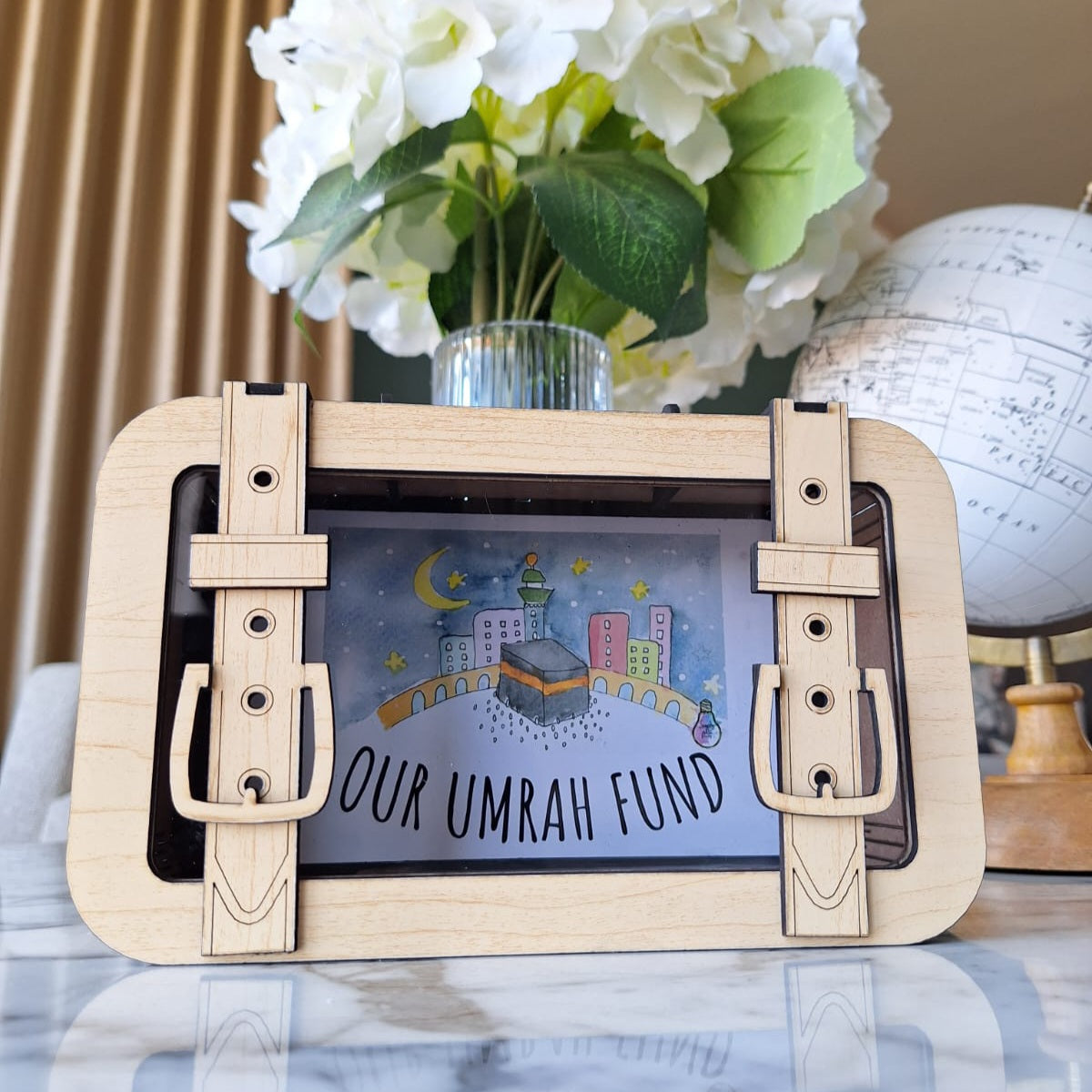 Our Umrah Fund Savings Suitcase