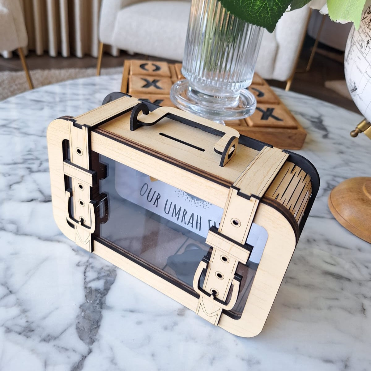 Our Umrah Fund Savings Suitcase