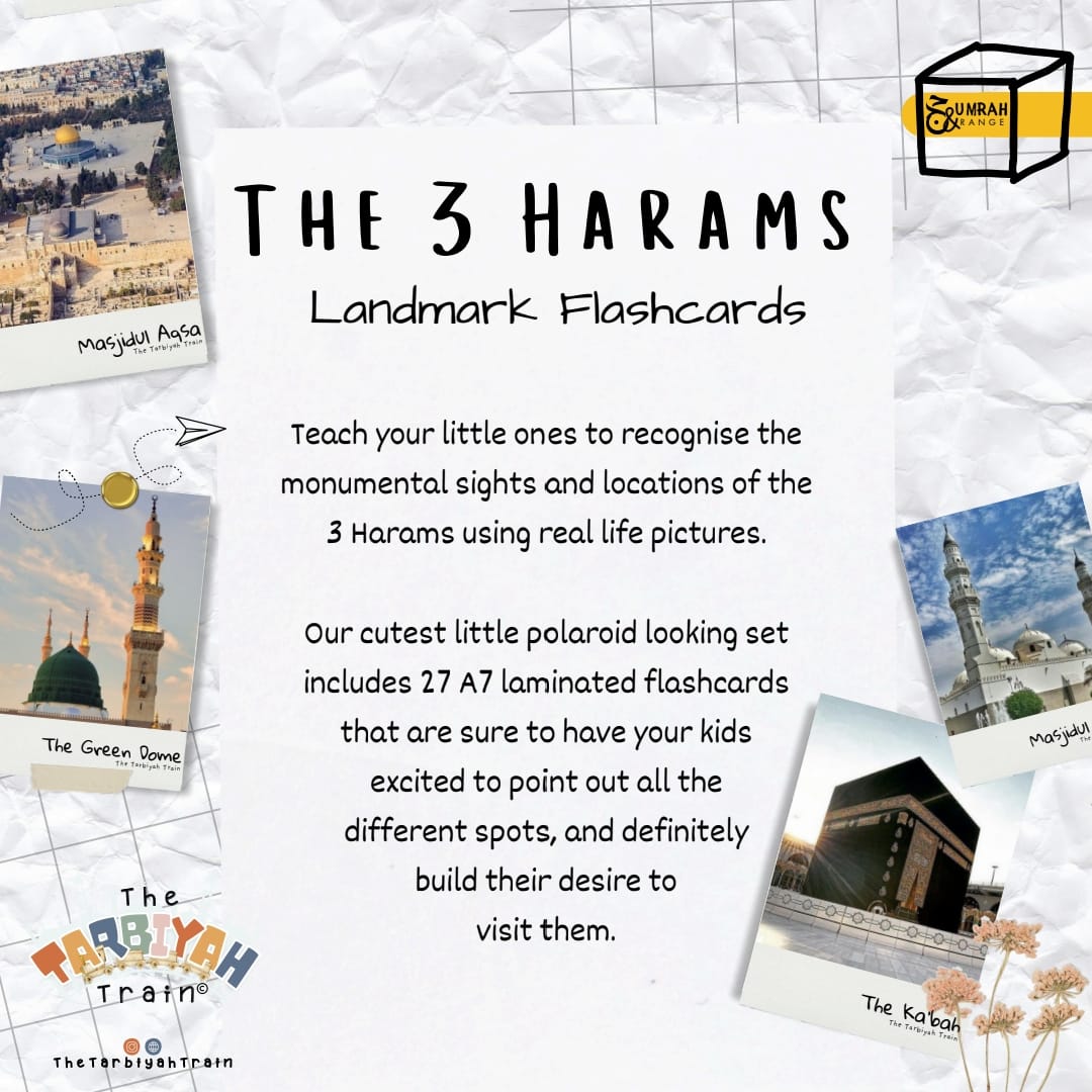 The 3 Harams Landmark Flashcards