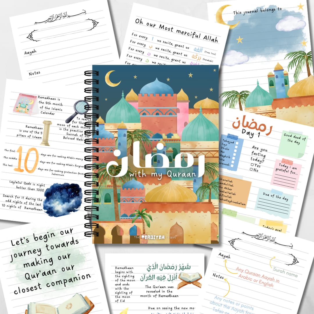 Ramadhaan With My Quran: Ramadhaan Journal for Tweens & Teens