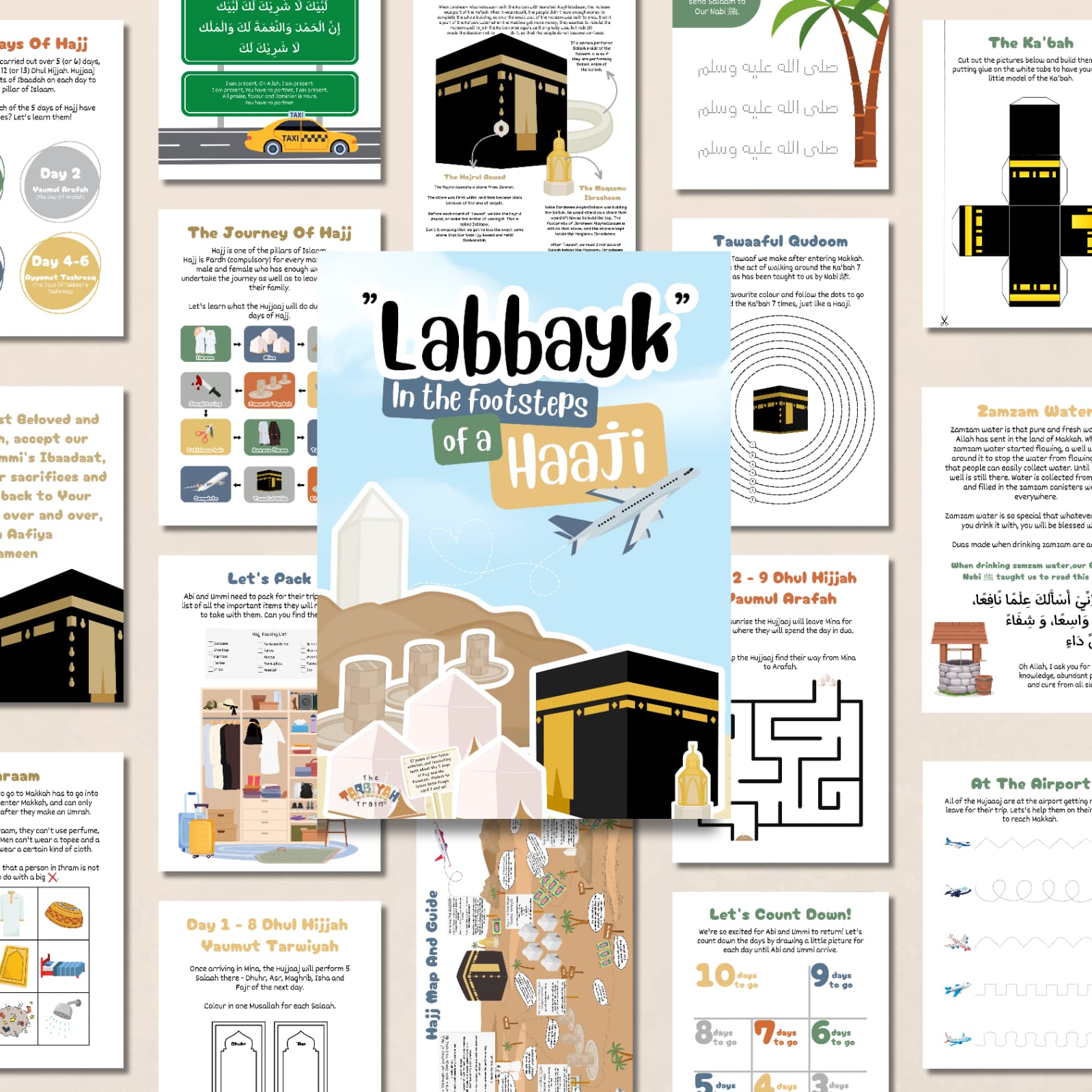 Labbayk Activity Book: In The Footsteps of a Haaji