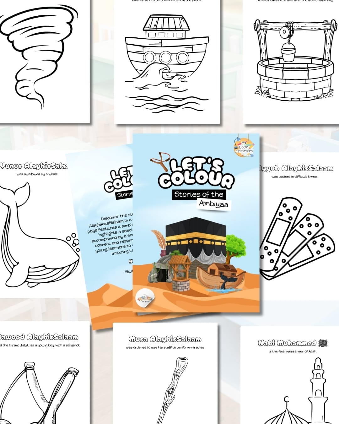 Let's Colour Stories from the Ambiyaa