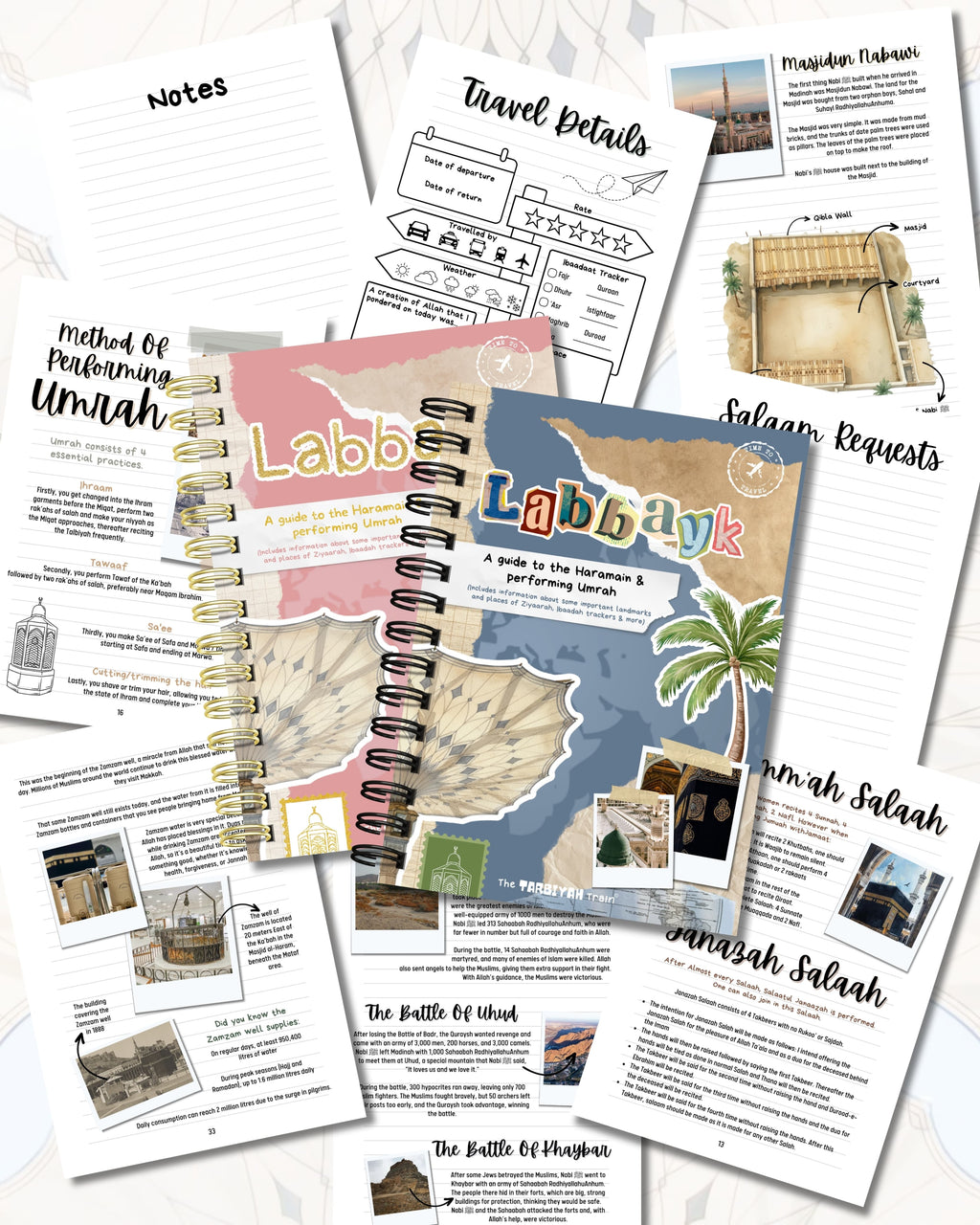 Teen Umrah Journal: A Guide to the Haramain and performing Umrah