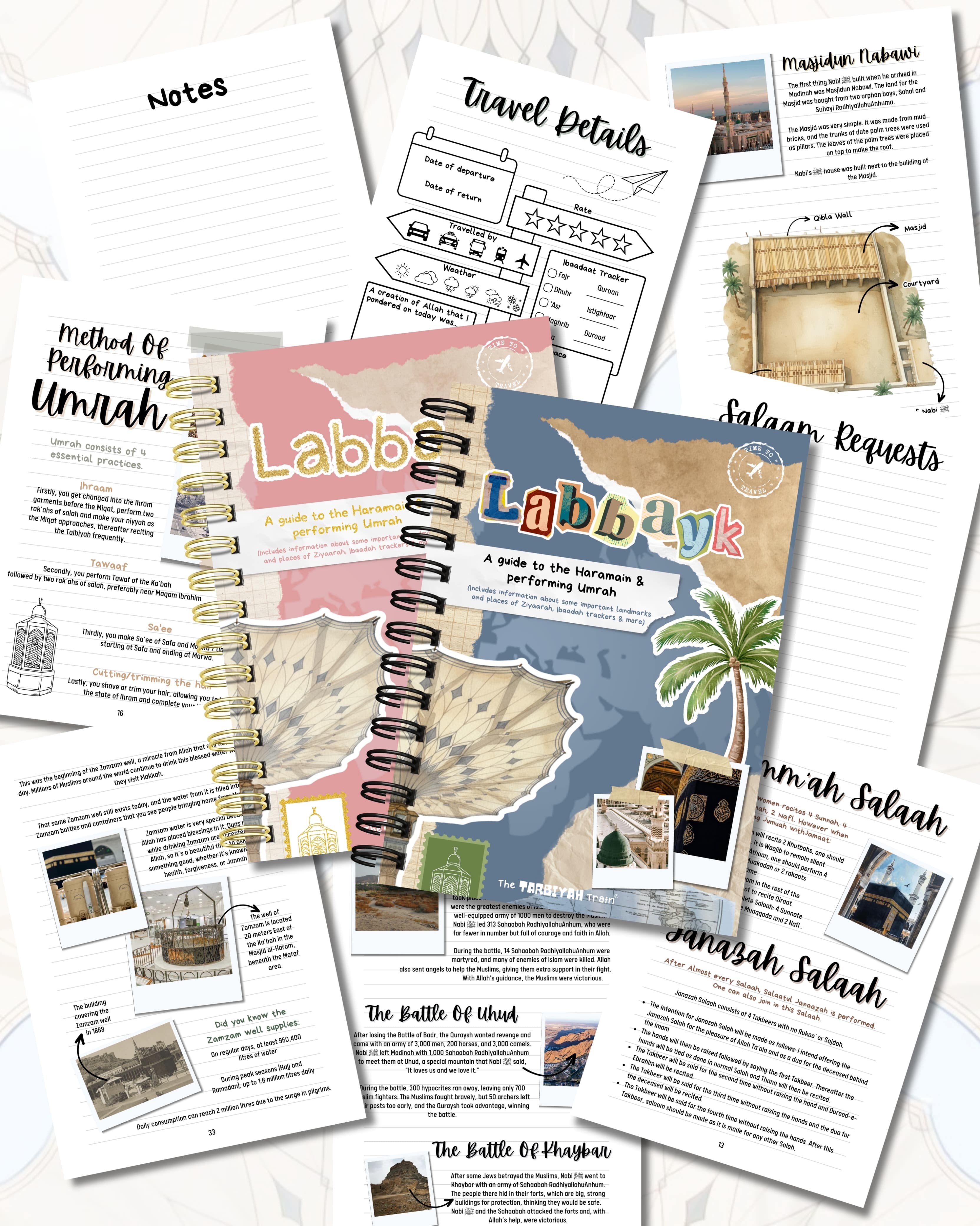 Teen Umrah Journal: A Guide to the Haramain and performing Umrah