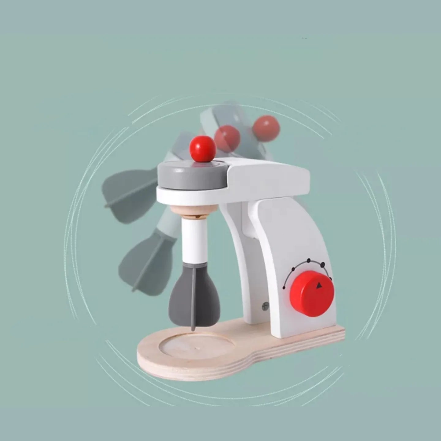 Wooden Cake Mixer