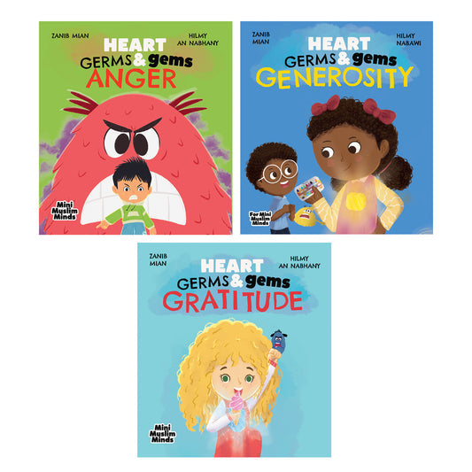 Heart, Germs and Gems Set